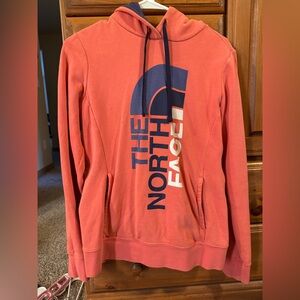 The North Face Coral Hoodie with Navy Logo